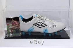 Bryan Robson Signed Autograph Football Boot Display Case Manchester United COA