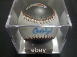 CAL RIPKEN JR. Signed Autographed Baseball COA With Ball Display Case
