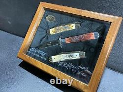 CASE Knives XX CHEETAH KNIFE 3pc SET with Display Case And COA 1 OF 500 RARE