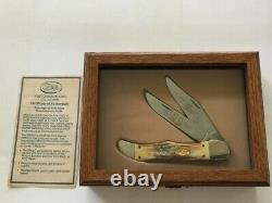CASE XX Hunter Stag 5265 SS Knife First Flight Wright Brothers withDisplay & COA