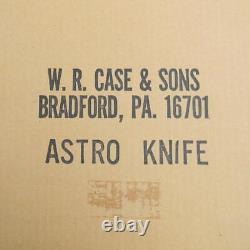 CASE XX USA NASA 1958-1983 commemo ASTRONAUT KNIFE, COA, display mount, orig box