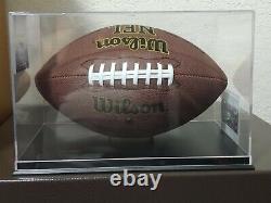 CURLEY CULP HOF 13 Signed Wilson NFL Football (JSA COA) WithDisplay Case