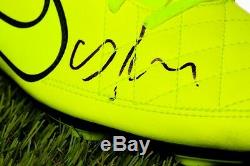 Cafu Signed Football Boot Display Case Brazil AC Milan Autograph Memorabilia COA