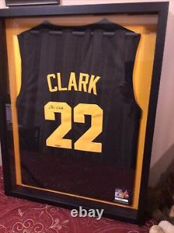 Caitlin Clark Signed Jersey with COA from Framed in Display Frame