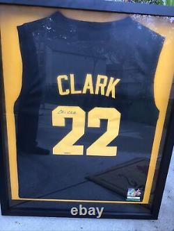 Caitlin Clark Signed Jersey with COA from Framed in Display Frame