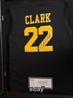 Caitlin Clark Signed Jersey with Panini COA from Framed in Display Frame