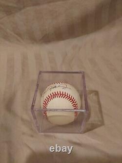 Cal Ripken Jr Autographed Baseball with Display Case NO COA