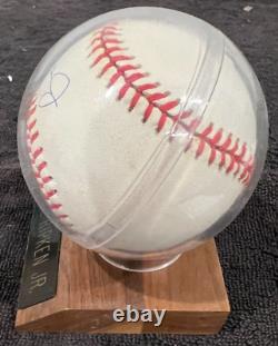 Cal Ripken, Jr. RARE Signed Autographed Baseball with COA, Case and Display