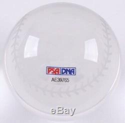 Cal Ripken Jr. Signed Lead Crystal Baseball with Display Case (PSA COA)