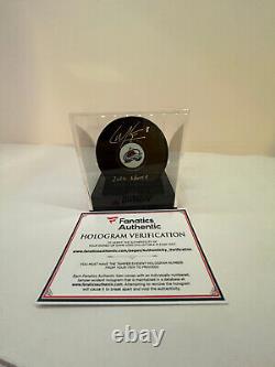 Cale Makar Autographed Signed Puck And Display Case Auto Avalanche Fanatics COA