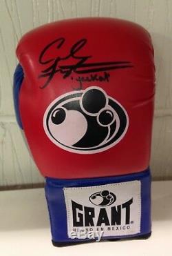 Carl Frampton The Jackal Hand Signed Boxing Glove In a Display Case RARE COA