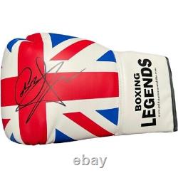 Carl Froch Signed Boxing Glove In a Display Case COA