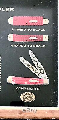 Case XX 2008 Dealer Knife Display 6254 Trapper, Mint, With Display Box & COA