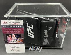 Cheyanne Vlismas Signed UFC Glove Autographed AUTO JSA COA With Display Case