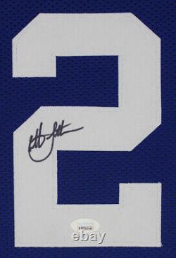 Christian Laettner Autographed & Framed Duke Blue Devils Jersey JSA COA