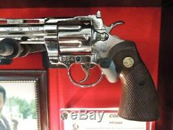 Colt Python Walking Dead Gun Display Signed Rick Grimes LIMITED EDITION! COA