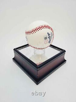 Curt Schilling Autographed Signed Rawlings OML MLB Baseball COA Steiner withCase