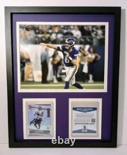 Custom Picture Framing 8x10 Photo Sports Card Auto COA Display Beckett JSA PSA