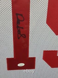 DEBO SAMUEL SF 49ERS Signed Framed Jersey 35x43 Authentic COA JSA