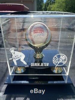 DEREK JETER SIGNED AUTOGRAPHED 2000 ALL-STAR GAME BASEBALL Display Case COA