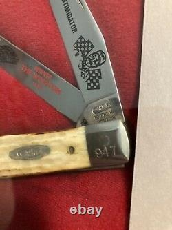Dale Earnhardt The Winston Winner 1993 Case XX Knife in Walnut Display Case COA