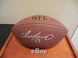 Dan Marino Autographed Wilson NFL Football with Display Case and COA