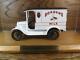 Danbury Mint 1920s Ford Borden's Milk Delivery Truck Model + Custom Display Case