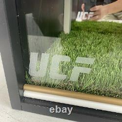 Daunte Culpepper UCF Knights Signed Artificial Turf In Display Case, No COA