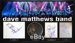 Dave Matthews Band Art Sketches Custom Display Case AFTAL UACC RD COA PSA