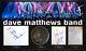 Dave Matthews Band Art Sketches Custom Display Case Aftal Uacc Rd Coa Psa