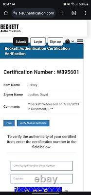 David Justice signed Custom New York Yankees Jersey (BECKETT COA) Display Case