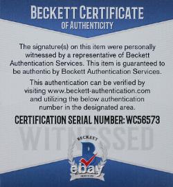 Deion Sanders Autographed & Framed Red San Francisco Jersey Auto Beckett COA