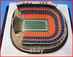 Denver Broncos Mile High Stadium Danbury NFL Replica With Coa & Display Case