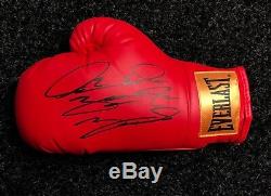 Deontay Wilder Signed Boxing Glove Bronze Bomber Display Case PROOF RARE COA
