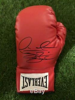 Deontay Wilder Signed Boxing Glove Bronze Bomber In Display Case PROOF RARE COA