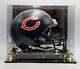 Dick Butkus Hof Chicago Bears Autographed Replica Helmet Jsa Coa Withdisplay Case
