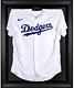 Dodgers Baseball Jersey Logo Display Case Fanatics Authentic Coa Item#13799339