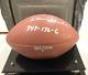 Don Shula Signed Coach 347-172-6 Football With Display Case And Shula Coa 1996