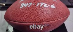 Don Shula Signed Winningest Coach 347-172-6 Football Display Case and COA/1996