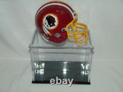 Doug Williams- Autographed Washington Redskins Mini Helmet withCOA & Display Case