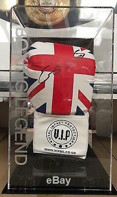 EXCLUSIVE Kell Brook Signed Boxing Glove Display Case World Champion COA