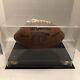 Eddie George Signed Authentic Nfl Football Withcoa & Display Case