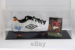 Edgar Davids Signed Autograph Football Boot Display Case Holland COA