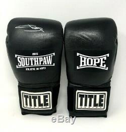 Eminem Signed SouthPaw Boxing Gloves Shady with COA and Display Case LE 100