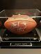 Emmitt Smith Autographed Offical Nfl Football With Display Case Jsa Coa