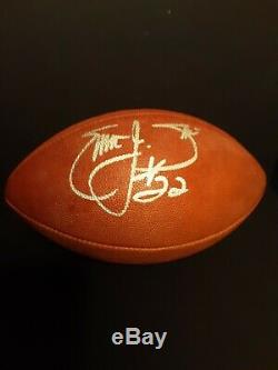 Emmitt Smith Autographed Offical NFL Football With Display Case JSA COA