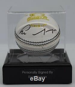 Eoin Morgan Signed Autograph Cricket Ball Display Case England Sport AFTAL COA