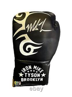 Exclusive Mike Tyson Signed Branded Boxing Glove In a Display Case COA