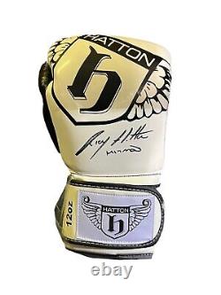 Exclusive Ricky Hatton Signed Branded Boxing Glove In a Display Case COA