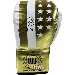 Exclusive Roy Jones Jr Signed Boxing Glove In a Display Case COA